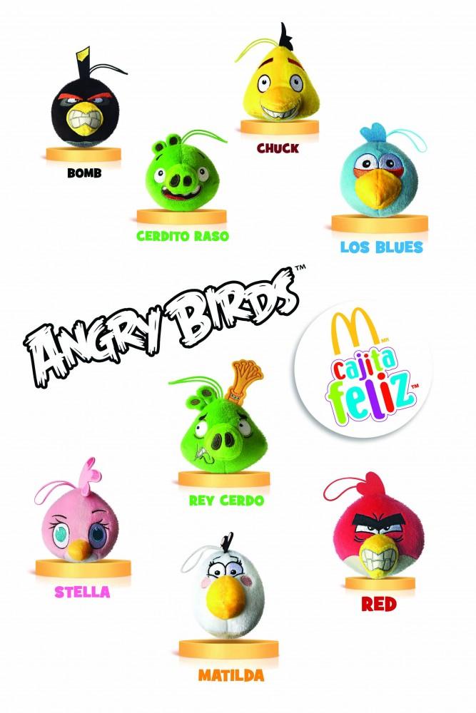 Angry Birds llegan a la “Cajita Feliz”