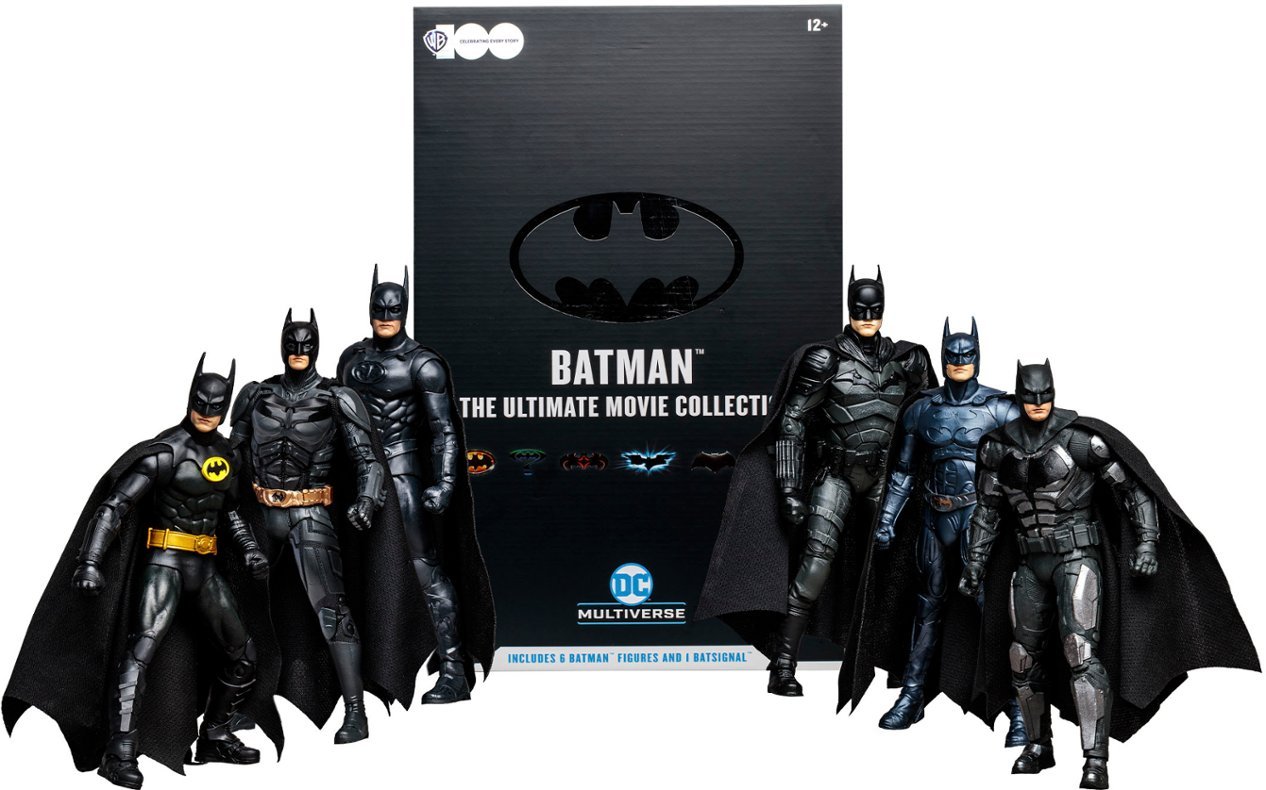 Mira la increible coleccion de figuras : Batman - The Ultimate Movie Collection con todas las versiones del cine > Cultura Geek %