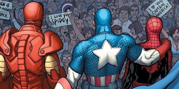Marvel-Captain-America-Iron-Man-Embrace-Spider-Man