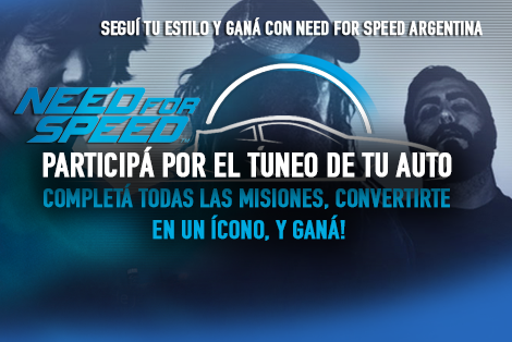Need For Speed concurso tuning