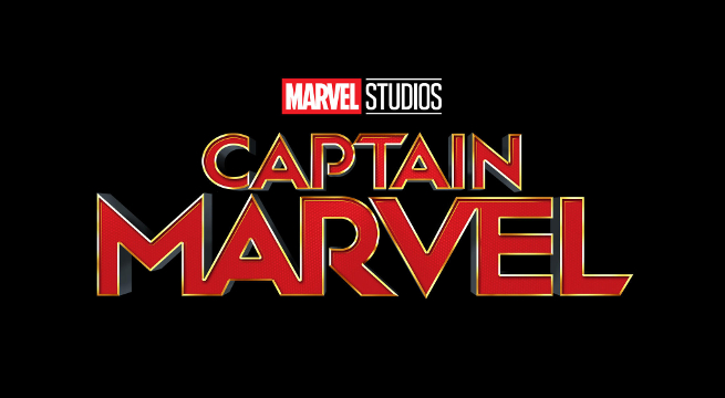 SDCC Marvel Captain Marvel logo culturageek.com.ar