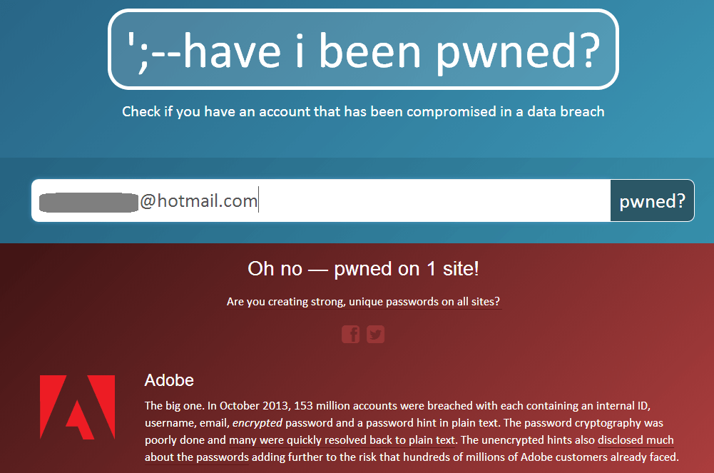 have I been pwned?