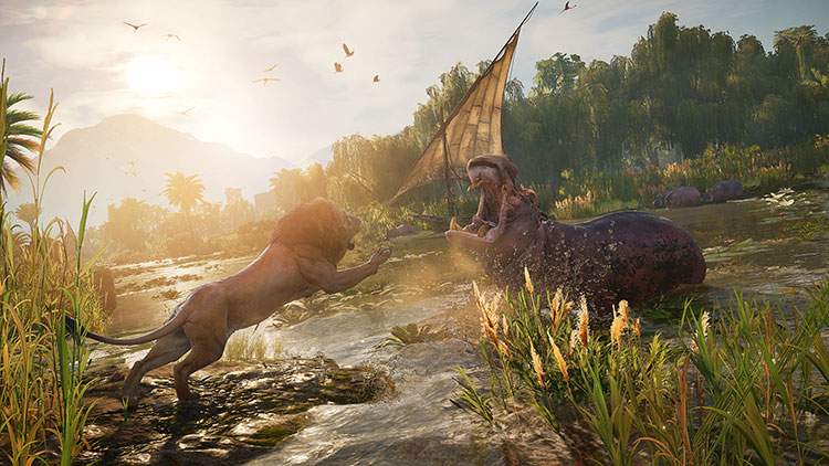 proteína solar charla Assassin's Creed Origins permitirá domesticar bestias salvajes - Cultura  Geek