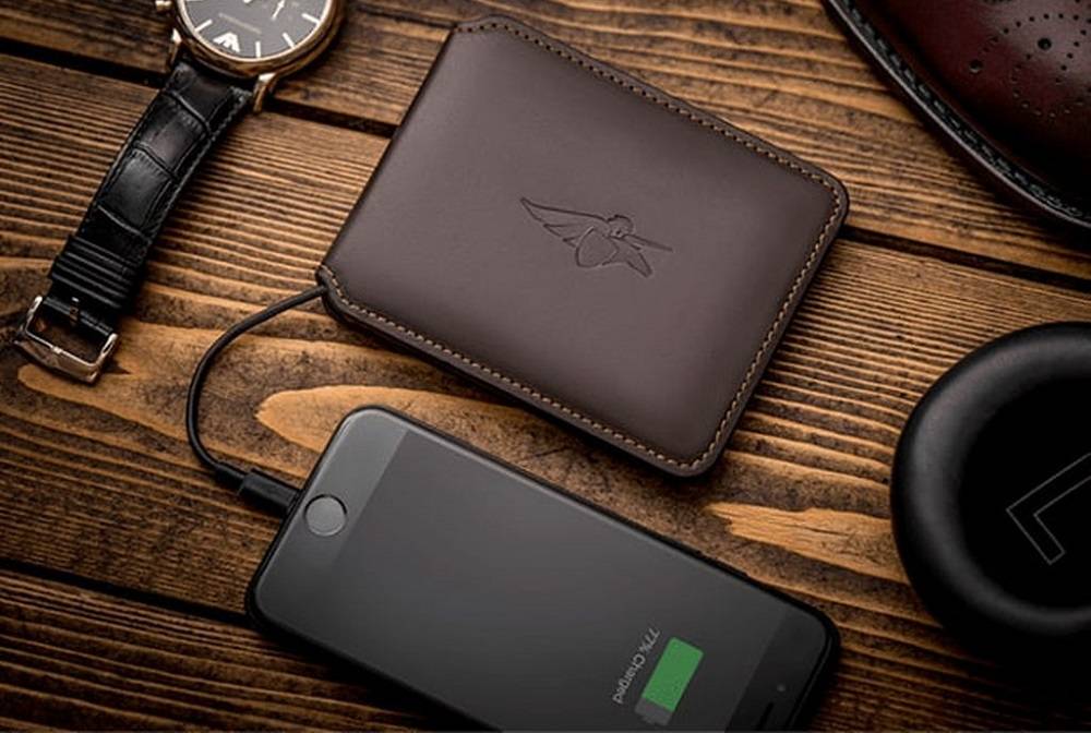 Serafín Beber agua mezcla Smart Wallet: la billetera inteligente que no se pierde y carga tu celular  - Cultura Geek