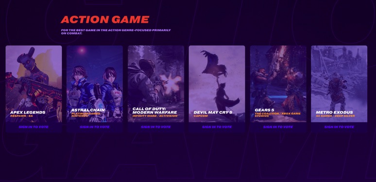 the game awards culturageek.com.ar