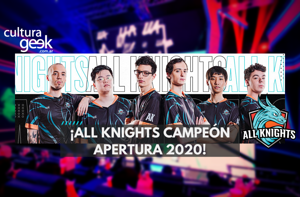 all knights campeon 2020 LLA