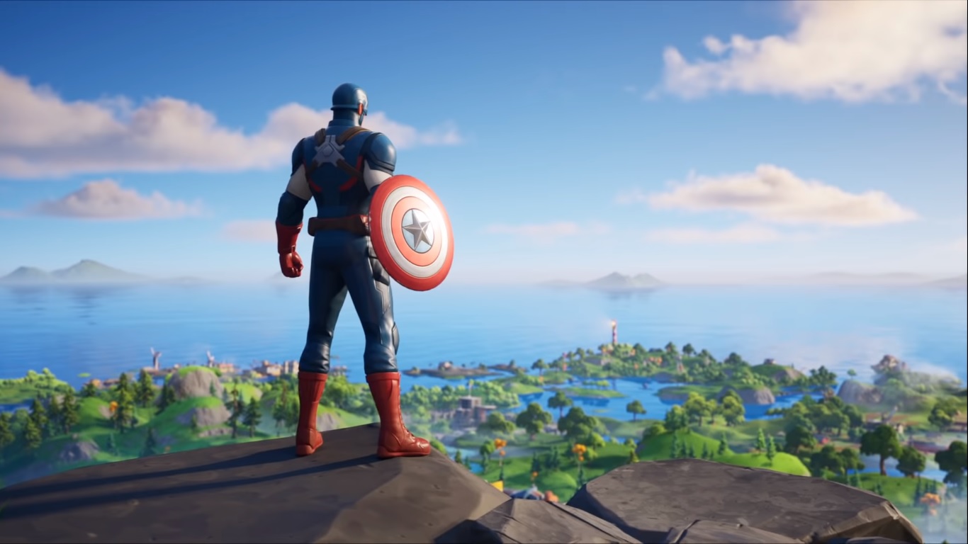Capitán América en Fortnite Cultura Geek