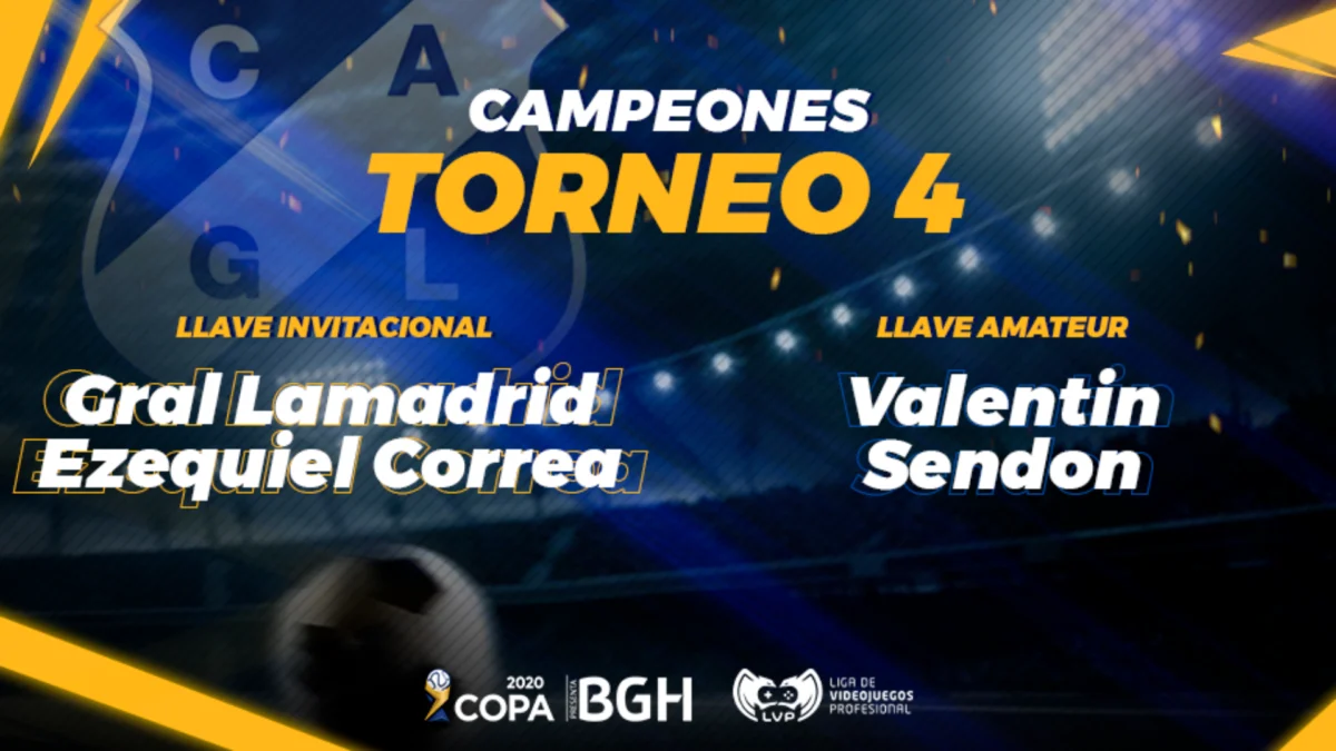 Campeones cuarto torneo