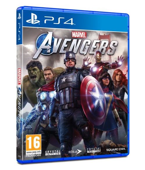 Marvel´s Avengers PS4 cover 