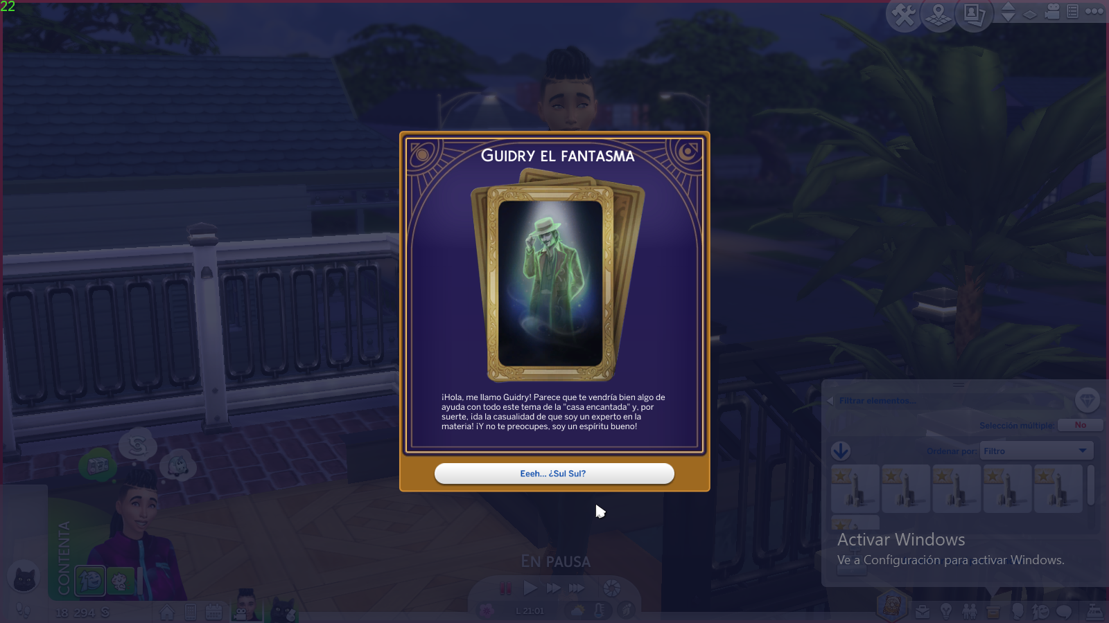 Sims 4 Fenómenos Paranormales
