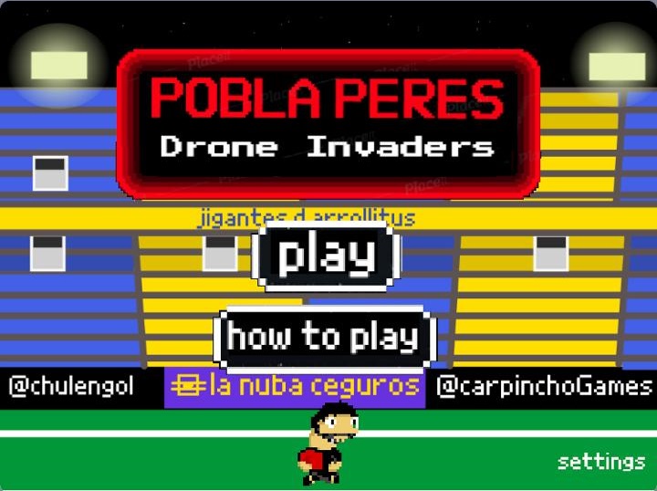 Pobla Peres vs Drone Invaders