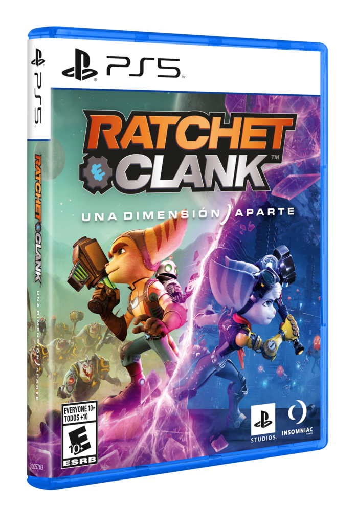 Ratchet and Clanck PS5 Cover culturageek.com.ar