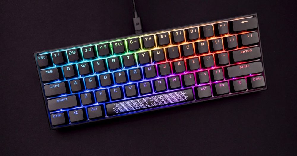 Teclado Gamer Corsair K65 RGB Mini: análisis del teclado 60%