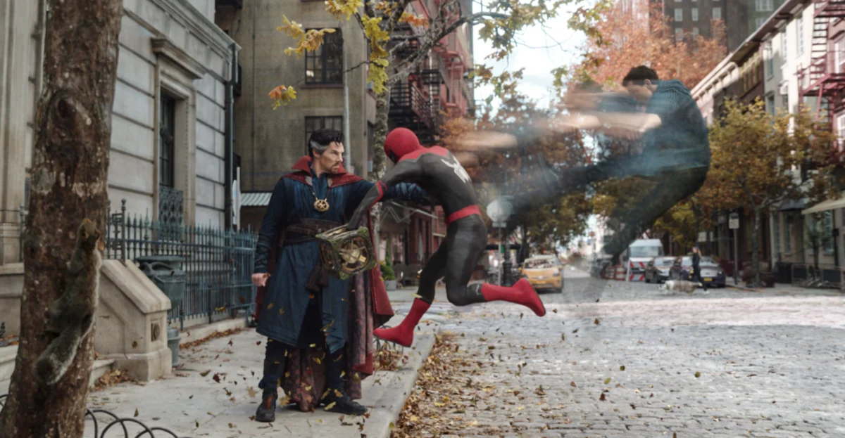 Peter Parker y Doctor Strange Spider-man: No Way Home