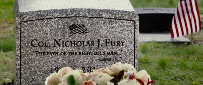 Nick Fury grave