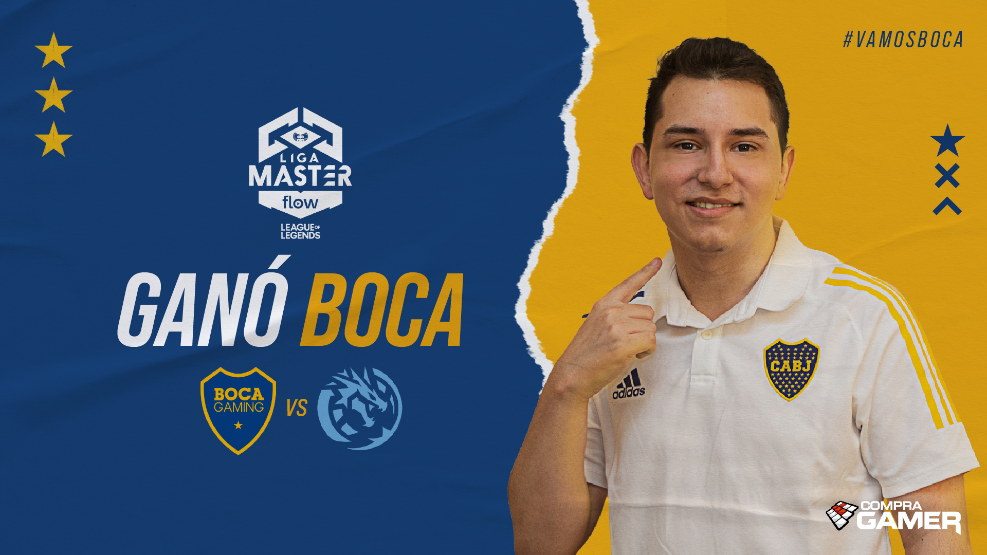 Master Flow League: Boca defeated Leviatan and got a plenary session in the first week