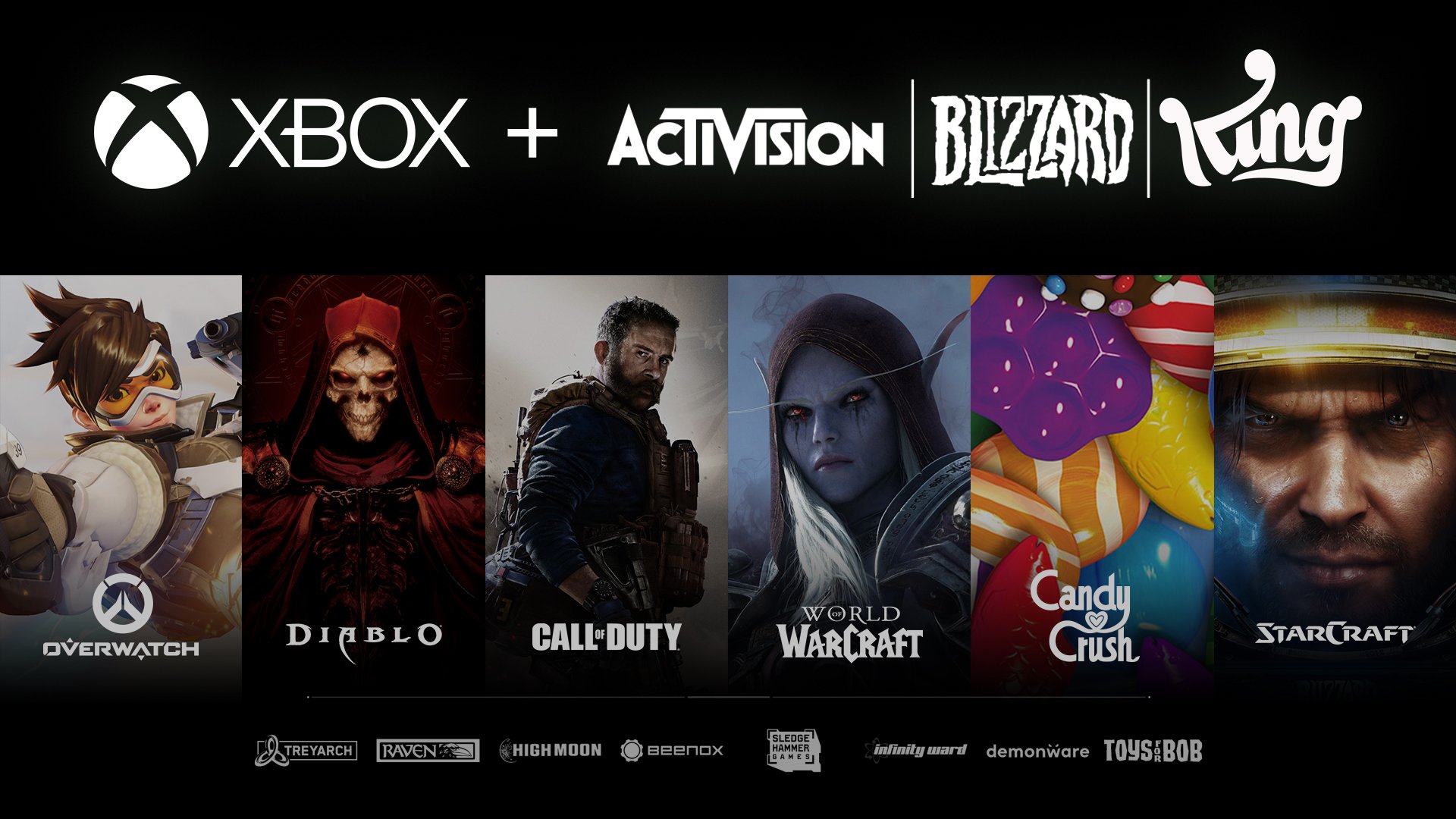 Activision Blizzard ahora es parte de Xbox