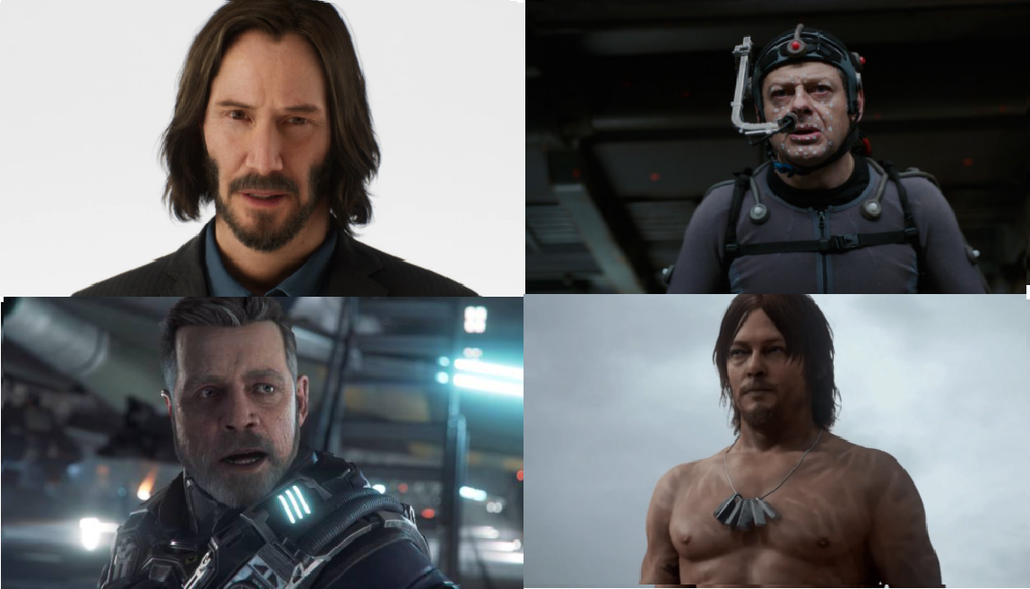 Top 5 Actores en videojuegos