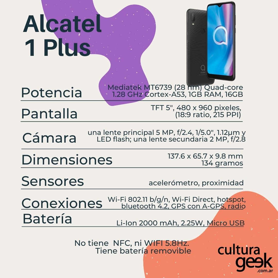 Alcatel 1plus