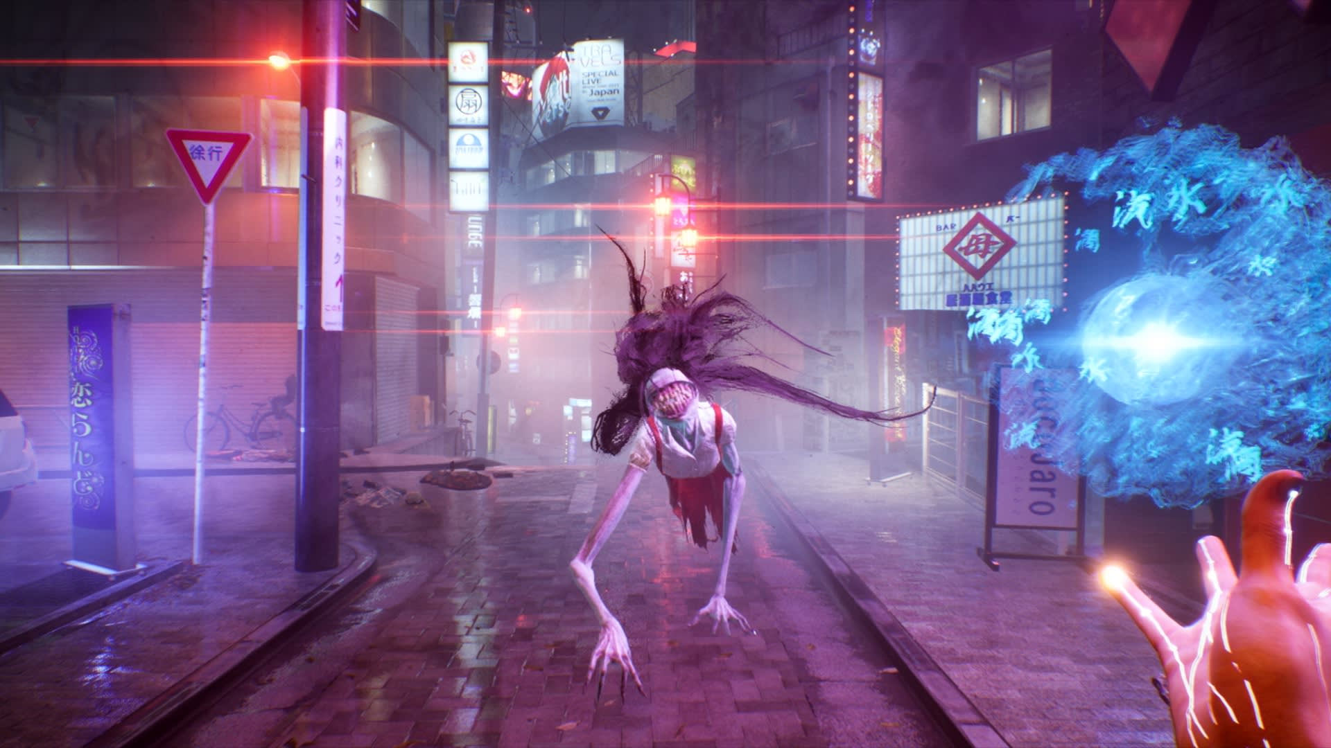 Preview Ghostwire: Tokyo - a desolate city teetering between life and death, filled with mist, magic and Japanese culture