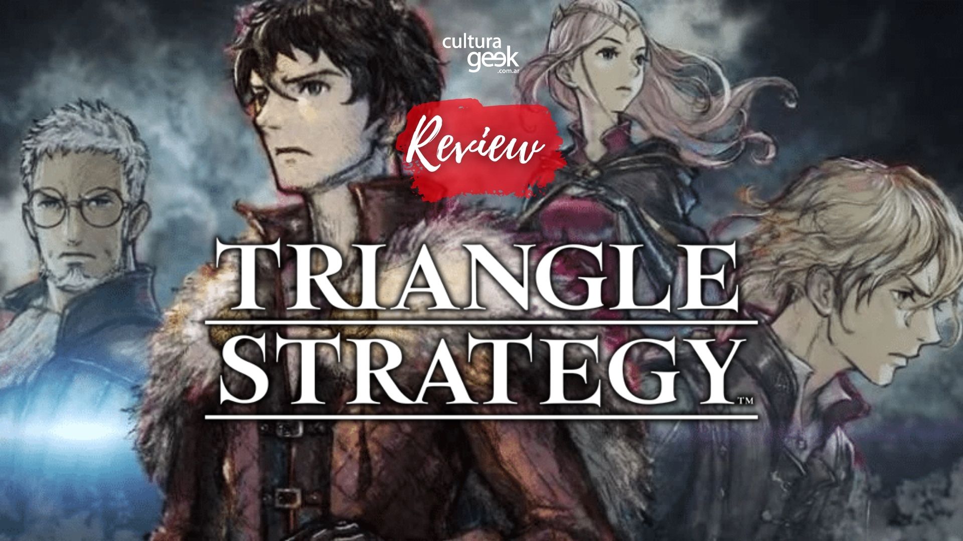 REVIEWS triangle strategy poster