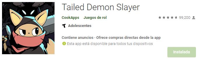 Tailed Demon Slayer