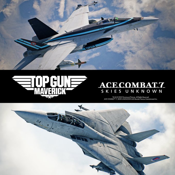 Microsoft Flight Simulator and Ace Combat 7 Have Top Gun: Maverick