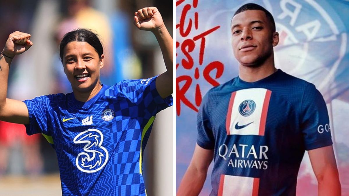 EA SPORTS PRESENTA A LOS ATLETAS DE PORTADA DE FIFA 23 KYLIAN MBAPPÉ Y SAM KERR