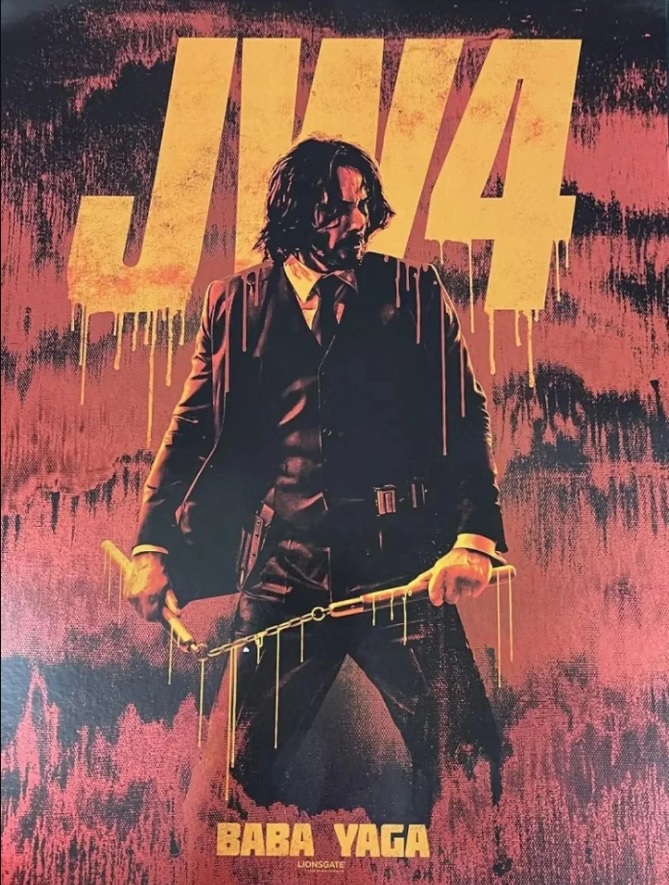 John Wick 4 póster Comic-Con