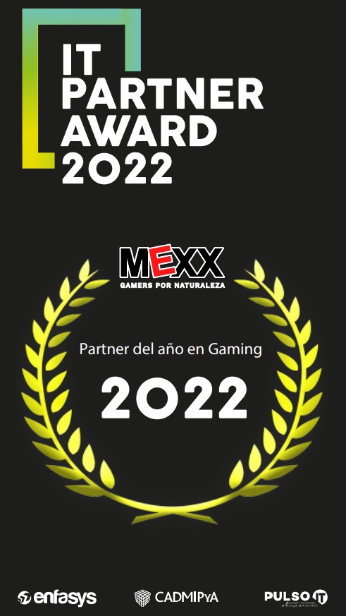 Mexx premio Partner del año en Gaming