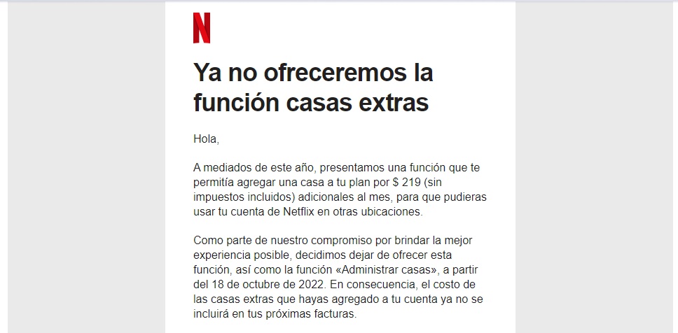 Netflix compartir