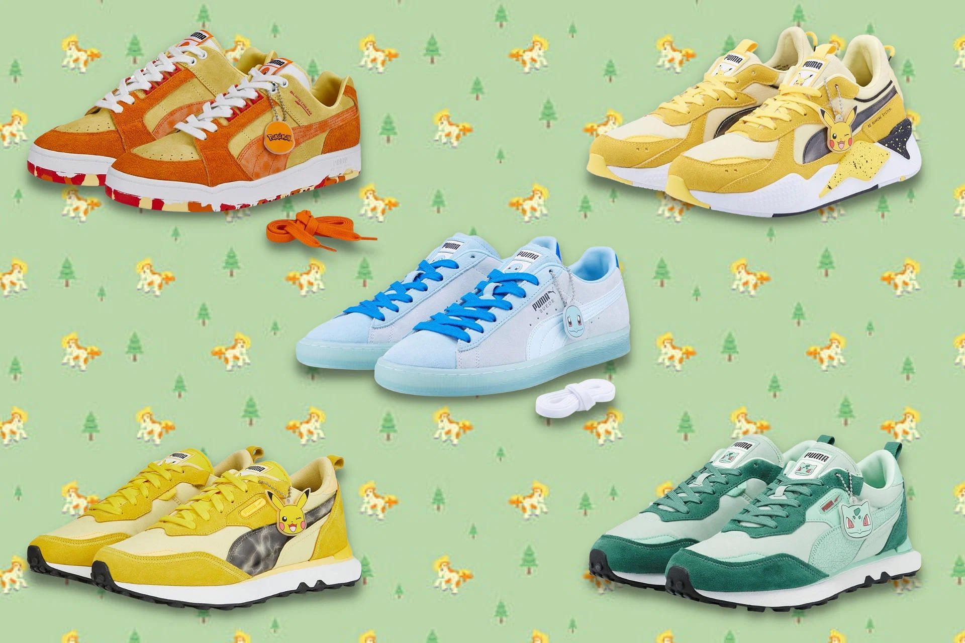 Pacer septiembre col china Pokémon lanza una colaboración con Puma: las zapatillas que todos los  fanáticos quieren tener - Cultura Geek