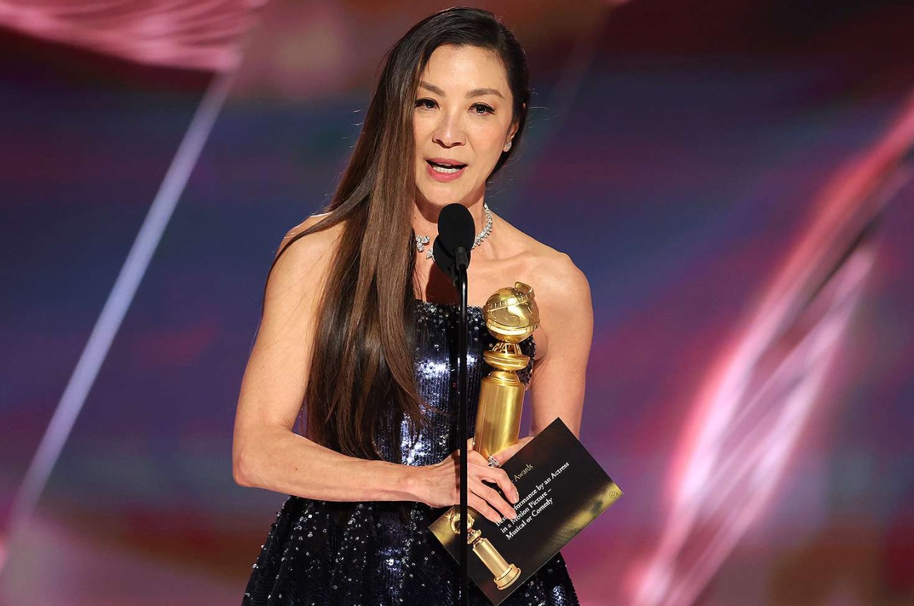 Golden Globes 2023 Michelle Yeoh