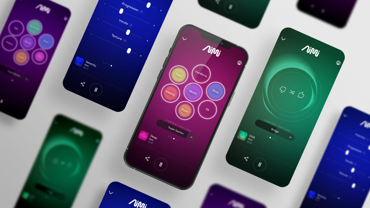 La aplicación de Aimi para escuchar ritmos generados por Inteligencia Artificial ya está disponible en Android e iOS