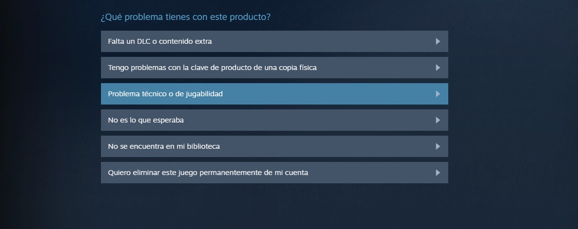 Cómo pedir un reembolso en Steam