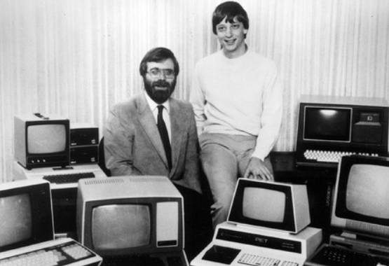 Paul Allen and Bill Gates
