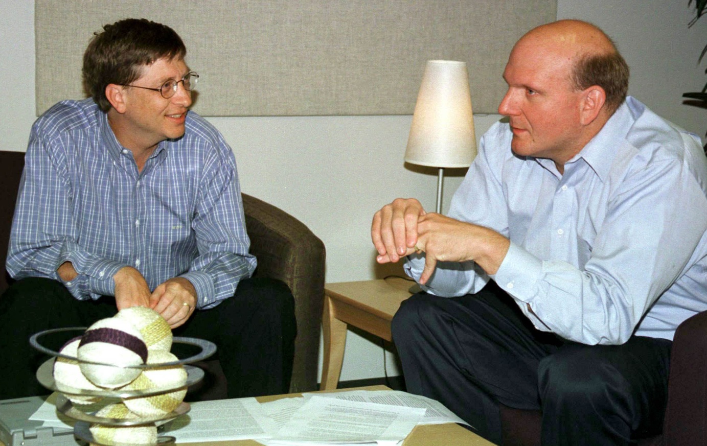 Bill Gates y Steve Ballmer