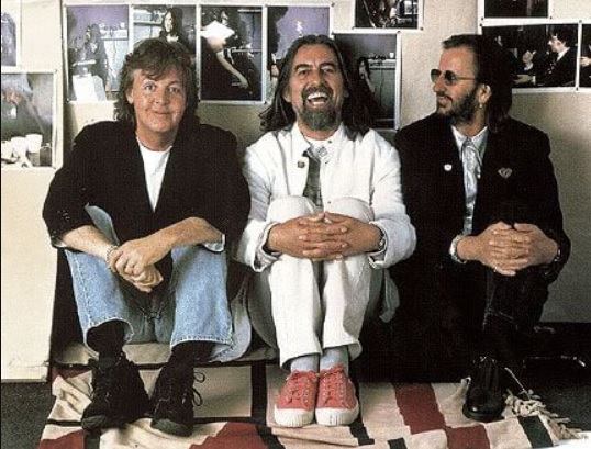 Paul McCartney, George Harrison y Ringo Starr