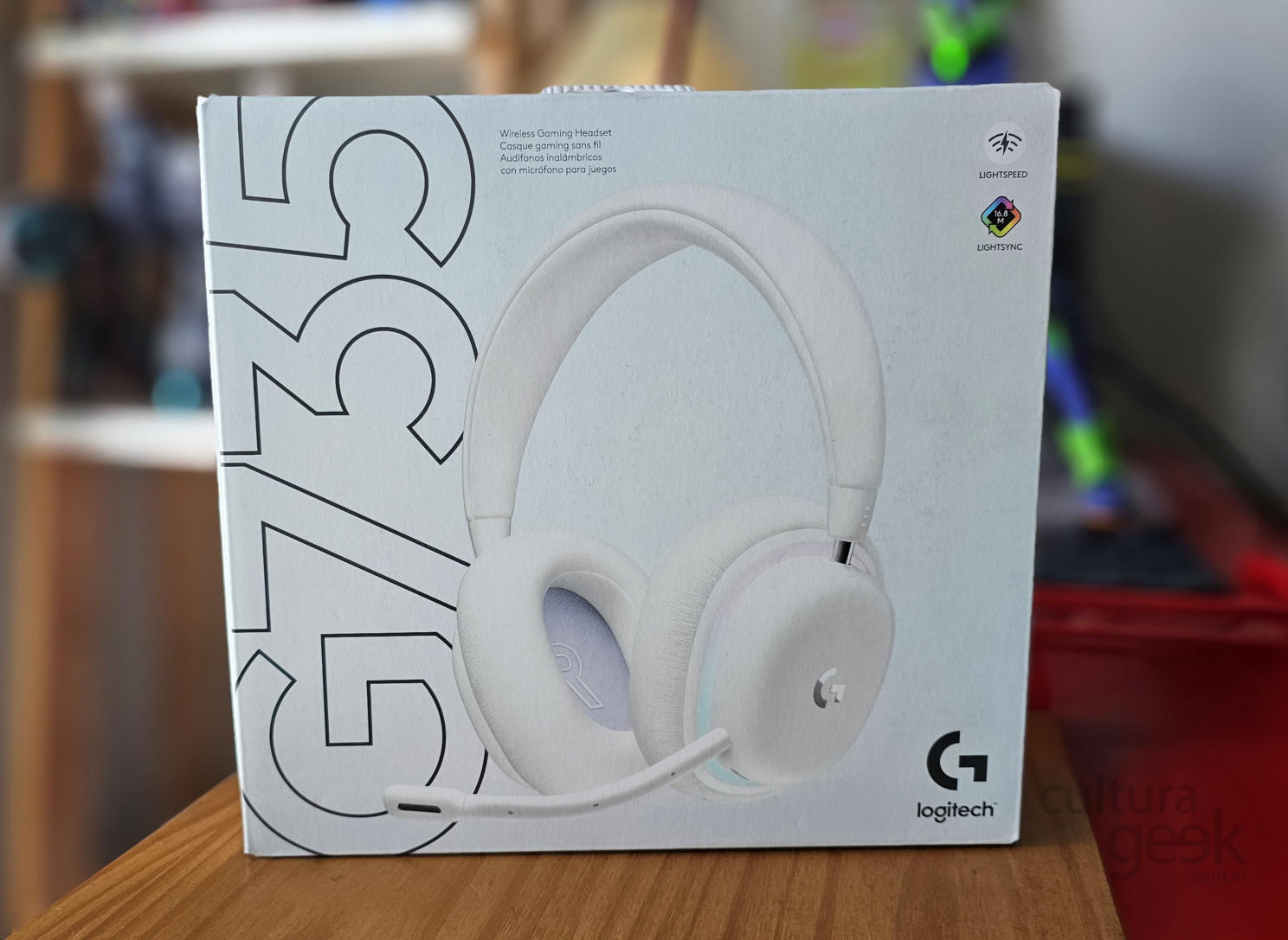 G735 Auriculares inalámbricos con micrófono para gaming