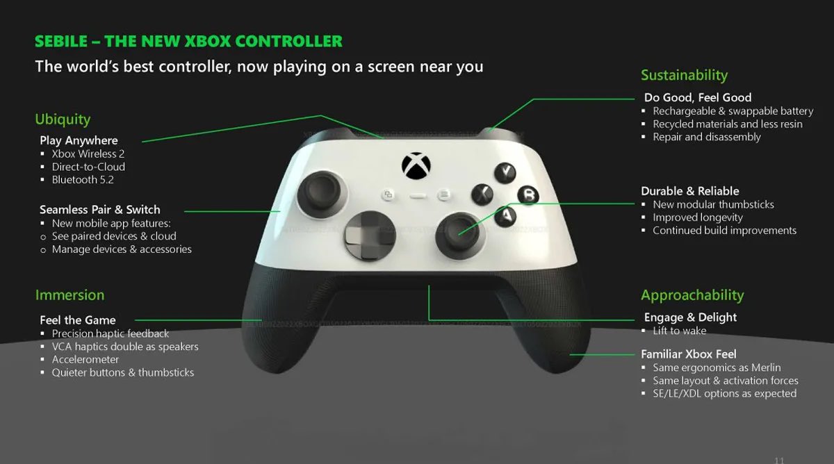 nuevo control xbox