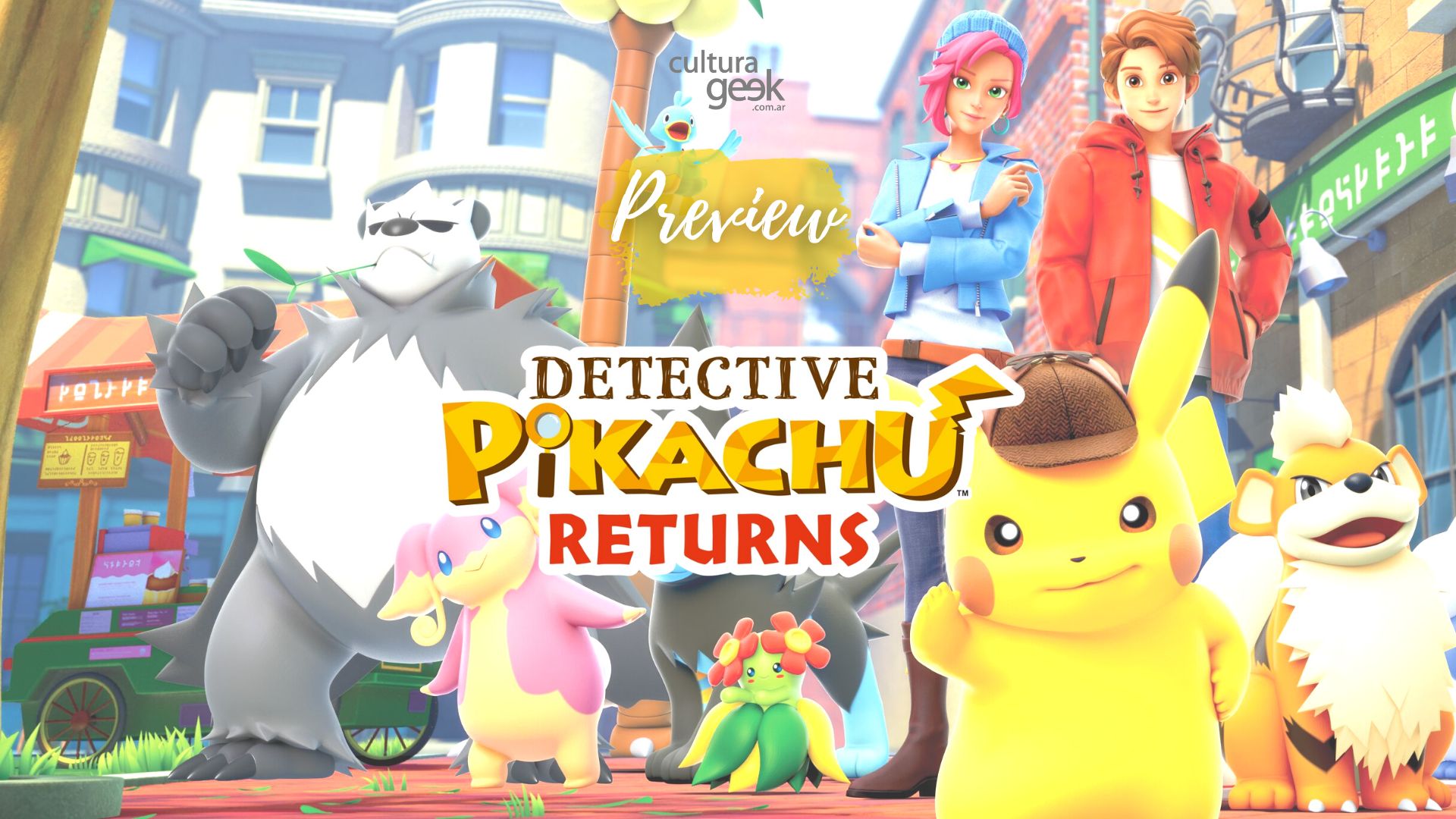 Que Ricachu Review Detective Pikachu Returns: cómo es el regreso del Pika con voz ...