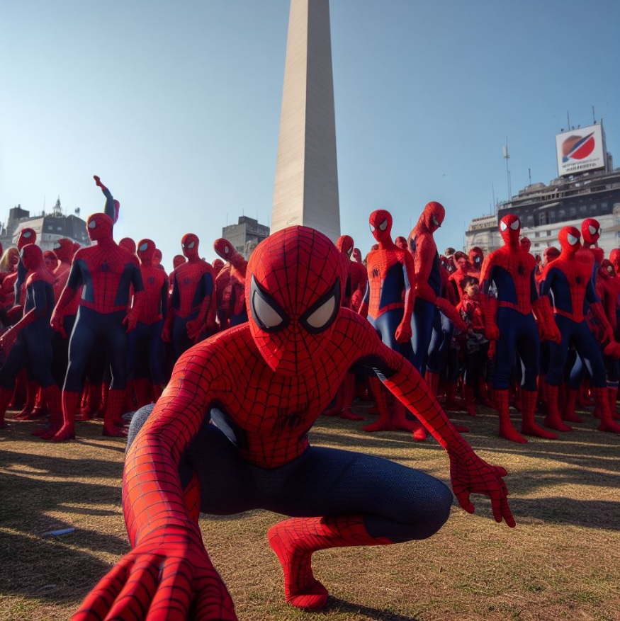 récord mundial de juntada de spider-man más grande 