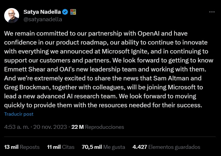 Satya Nadella - Microsoft