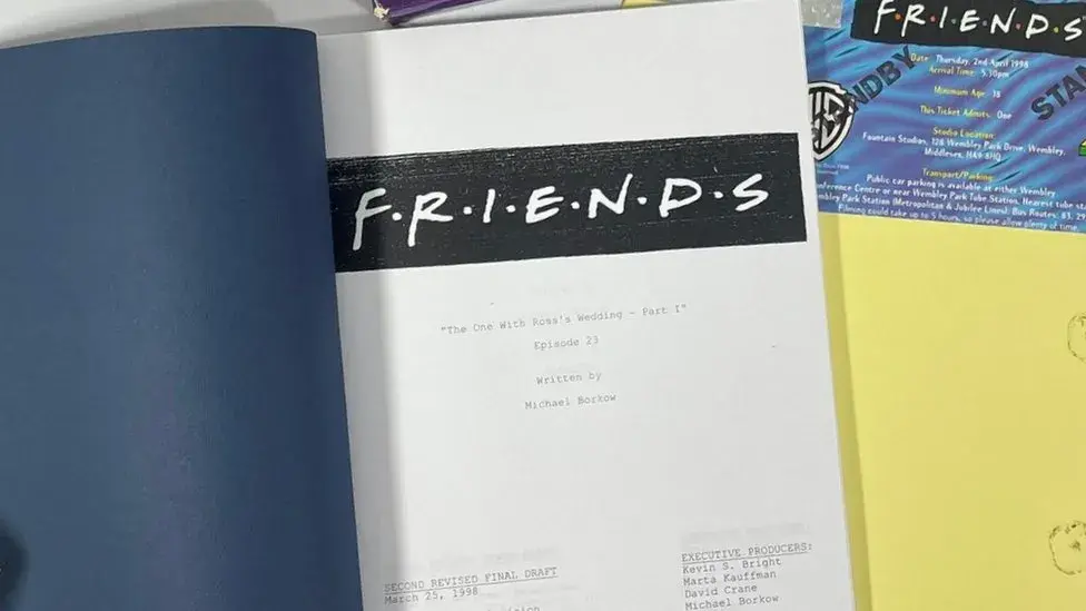guiones Friends final temp 4