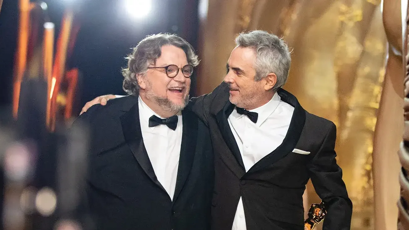 Guillermo del toro y Alfonso Cuarón