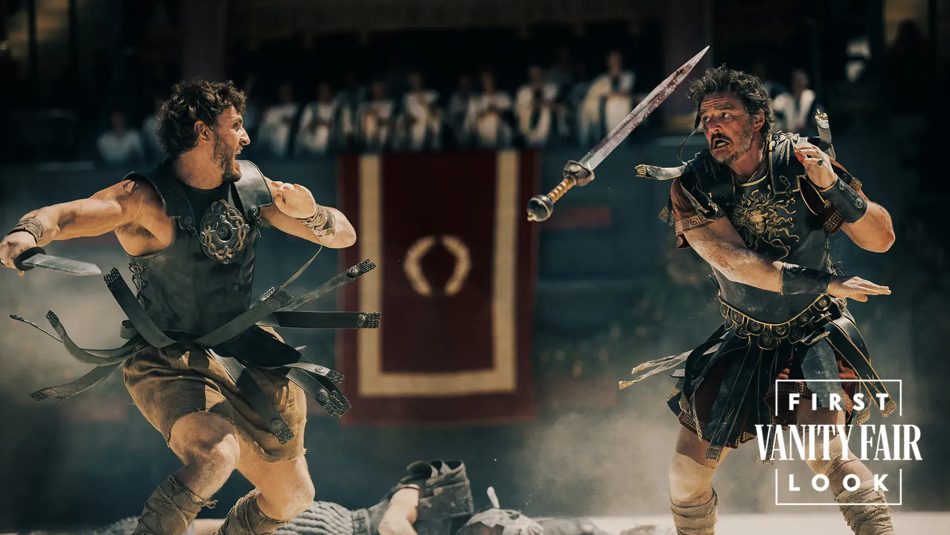 Gladiador 2 - Paul Mescal y Pedro Pascal