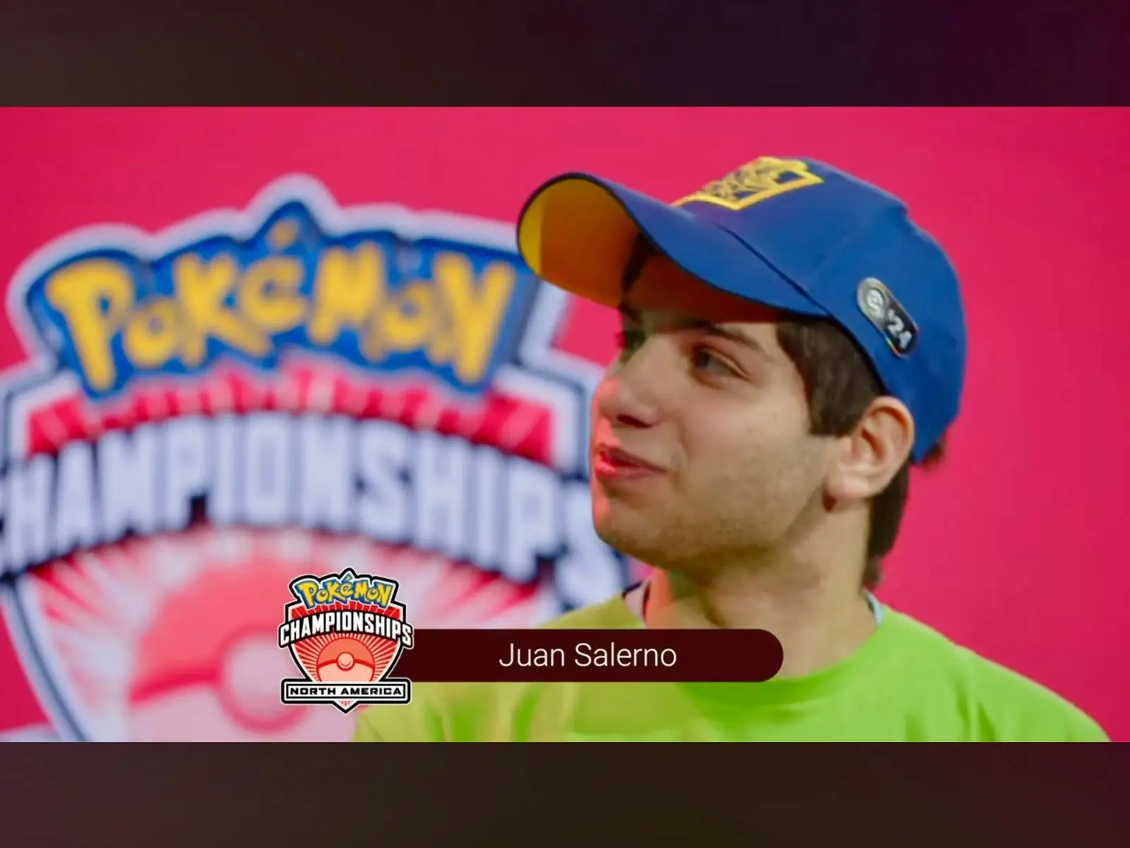 El argentino Juanfi Salerno compitiendo en un Pokémon World Championship