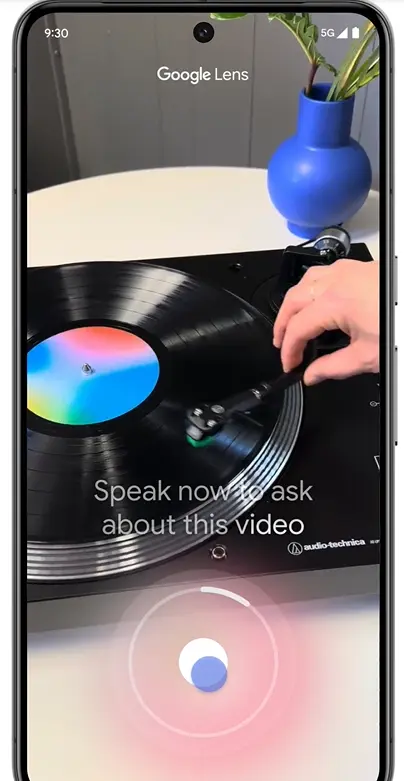 Google Lens búsqueda con video