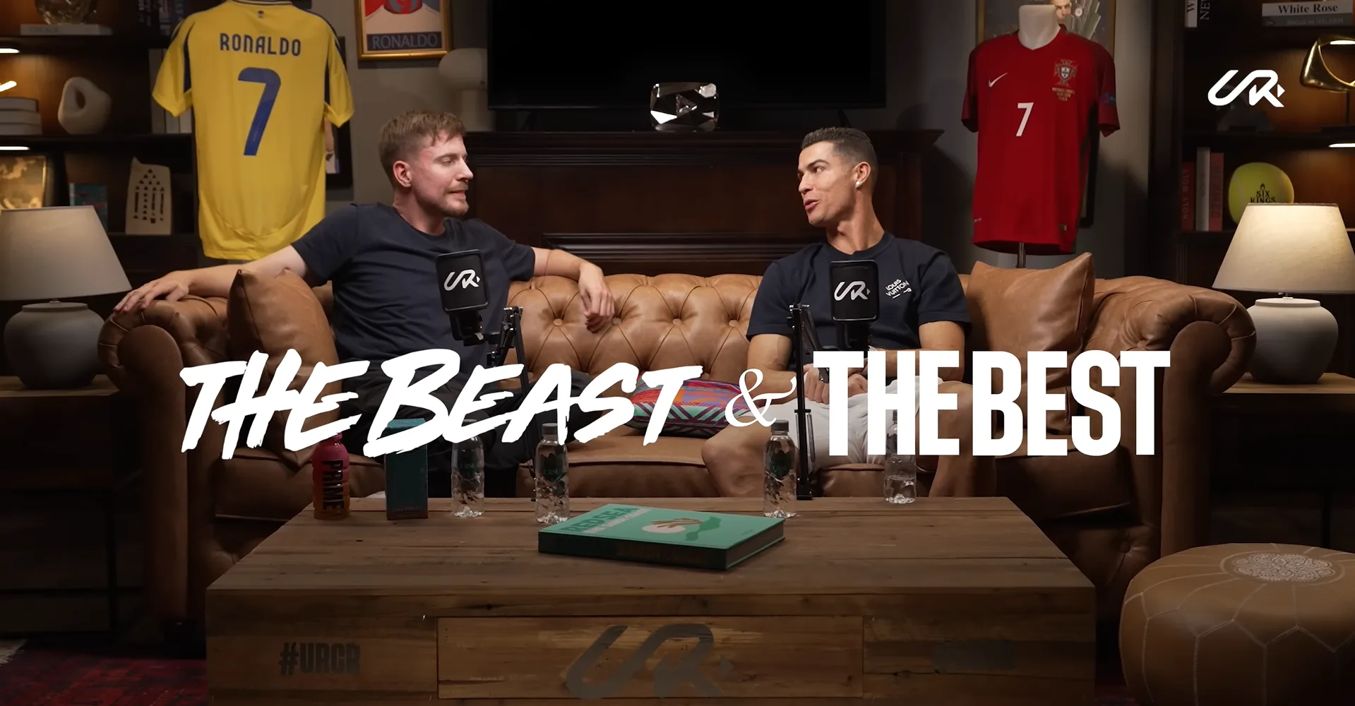 Cristiano Ronaldo y MrBeast