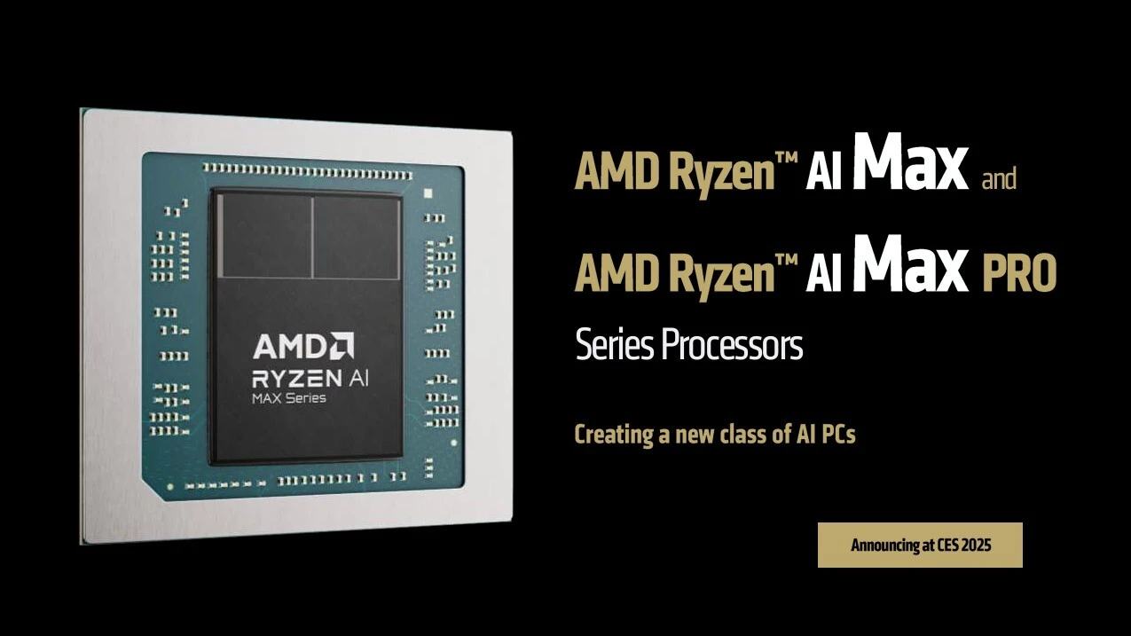 CES 2025 AMD Ryzen AI Max